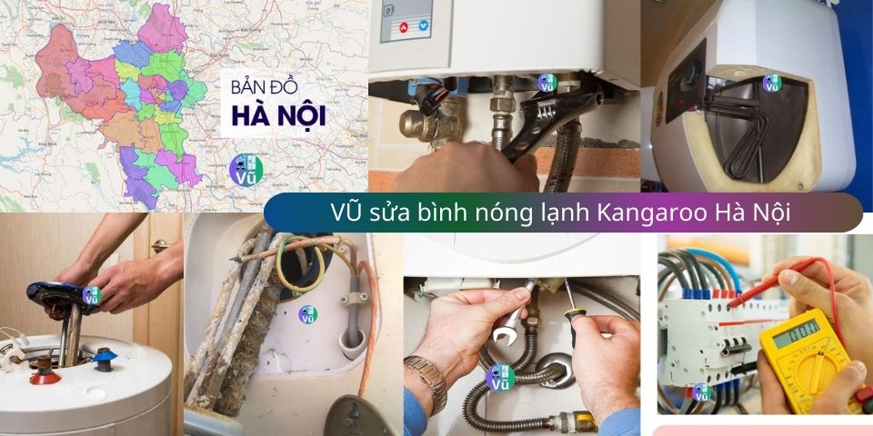 sửa bình nóng lạnh Kangaroo
