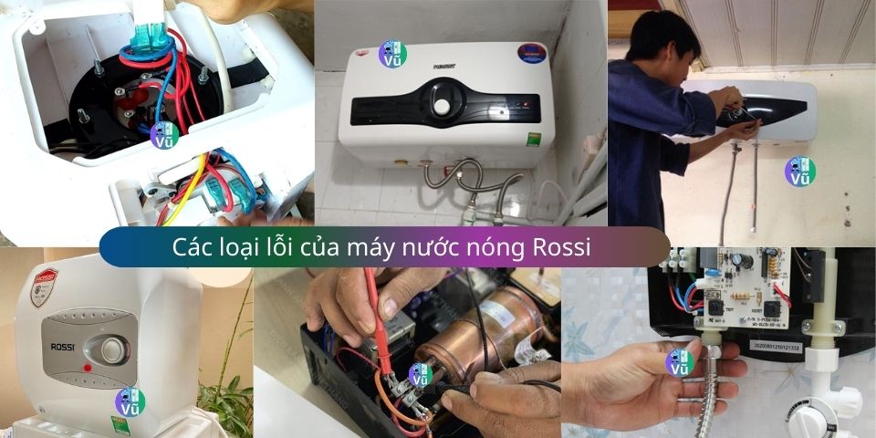 sửa máy nước nóng Rossi