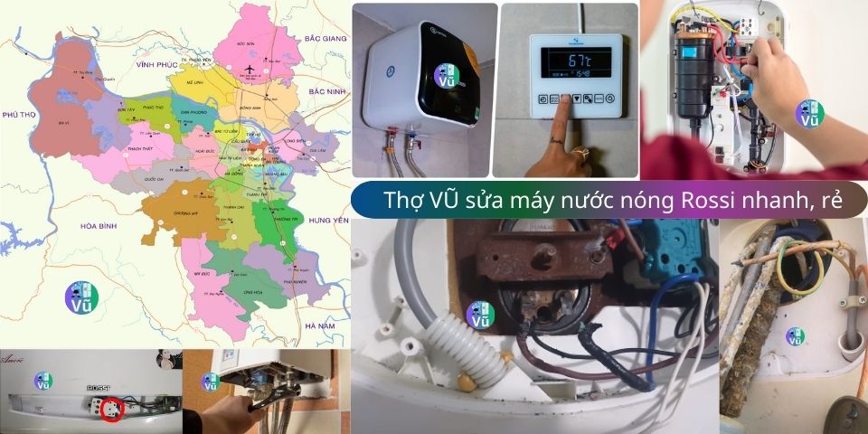 sửa máy nước nóng Rossi