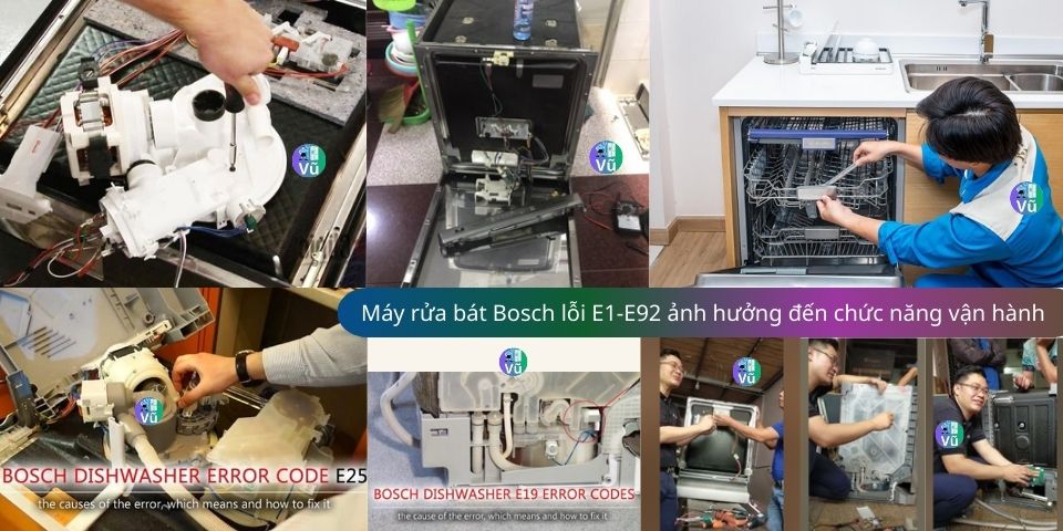 sửa máy rửa bát Bosch