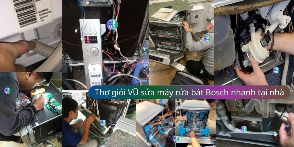 sửa máy rửa bát Bosch